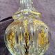 19th century orientalist crystal bottle