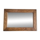 Large wall mirror in carved wood – handcrafted work