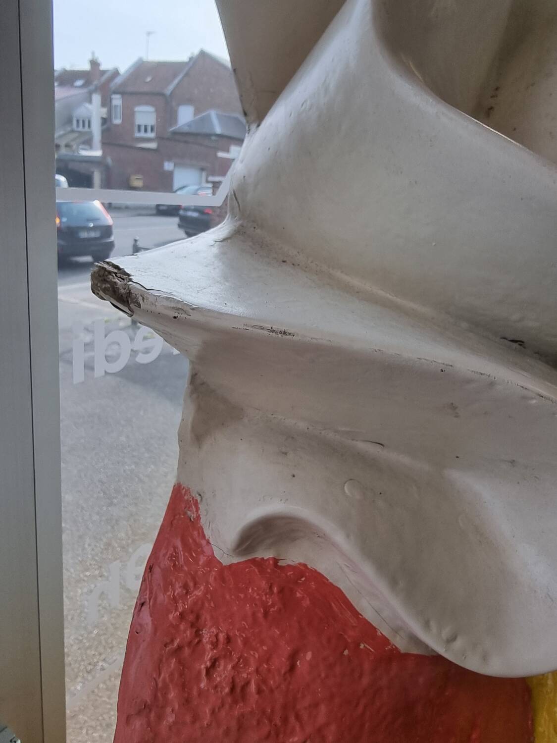 Giant ice cream cone