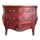 Louis XV style marquetry chest of drawers
