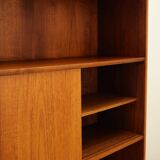 Teak bookcase, Danish design, 1970s, made in Denmark