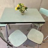 Table formica extensions 150 cm with 4 seats