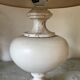 Vintage travertine lampfoot