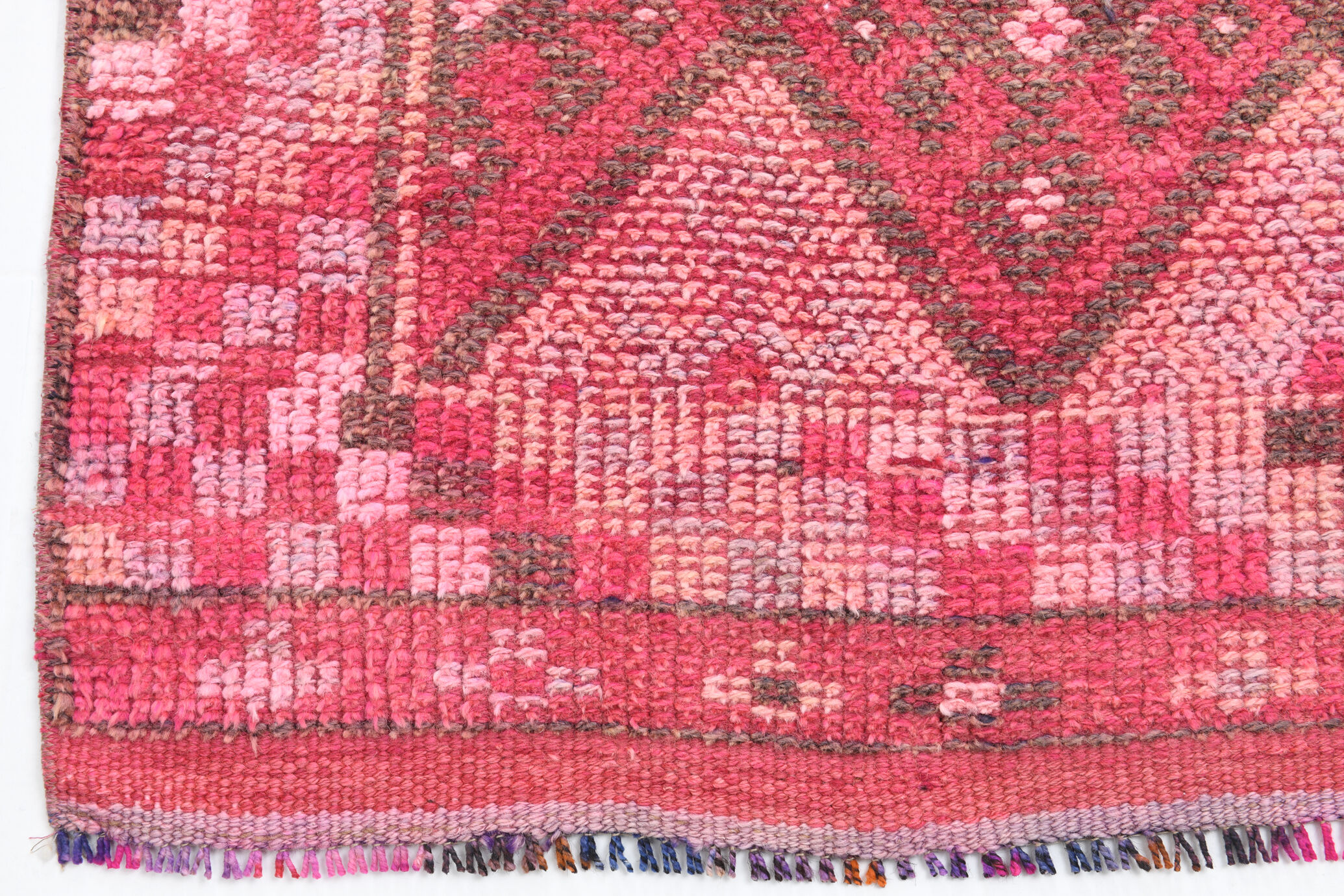 3x12 pink vintage runner rug