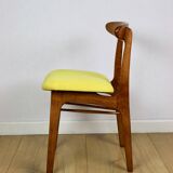 Hałas vintage chairs yellow vintage - set of 4 - great set