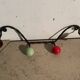 Coat hooks with 4 balls from the 1960s.