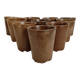 Lot de 10 verres en grès Digoin