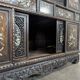 Cabinet Indochine Vietnam en bois exotique marqueterie de nacre