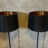Pair of floor lamps