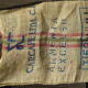 Carcafé Colombia triple stripe jute bag