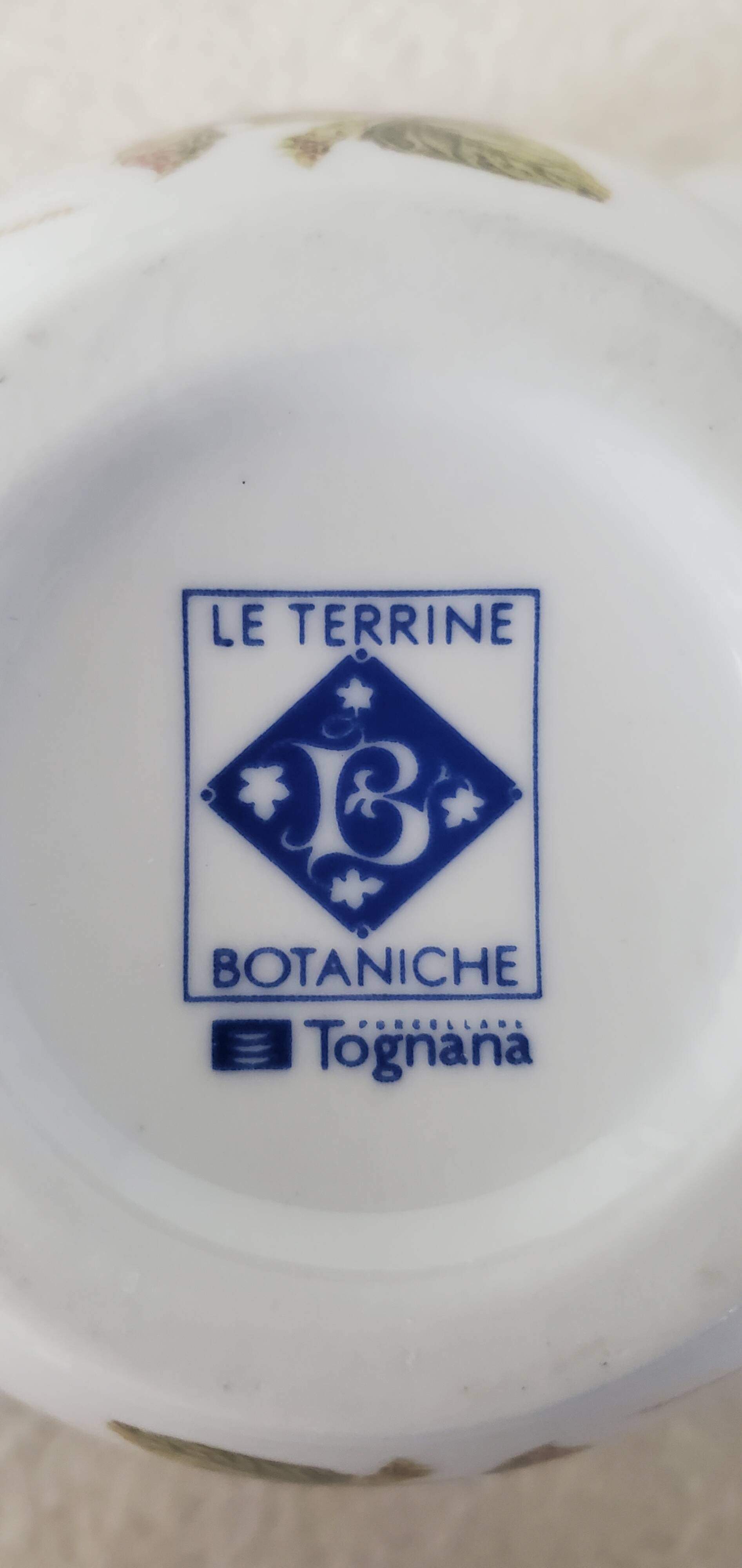 Mortier et pilon porcelaine tognana le terrine botaniche