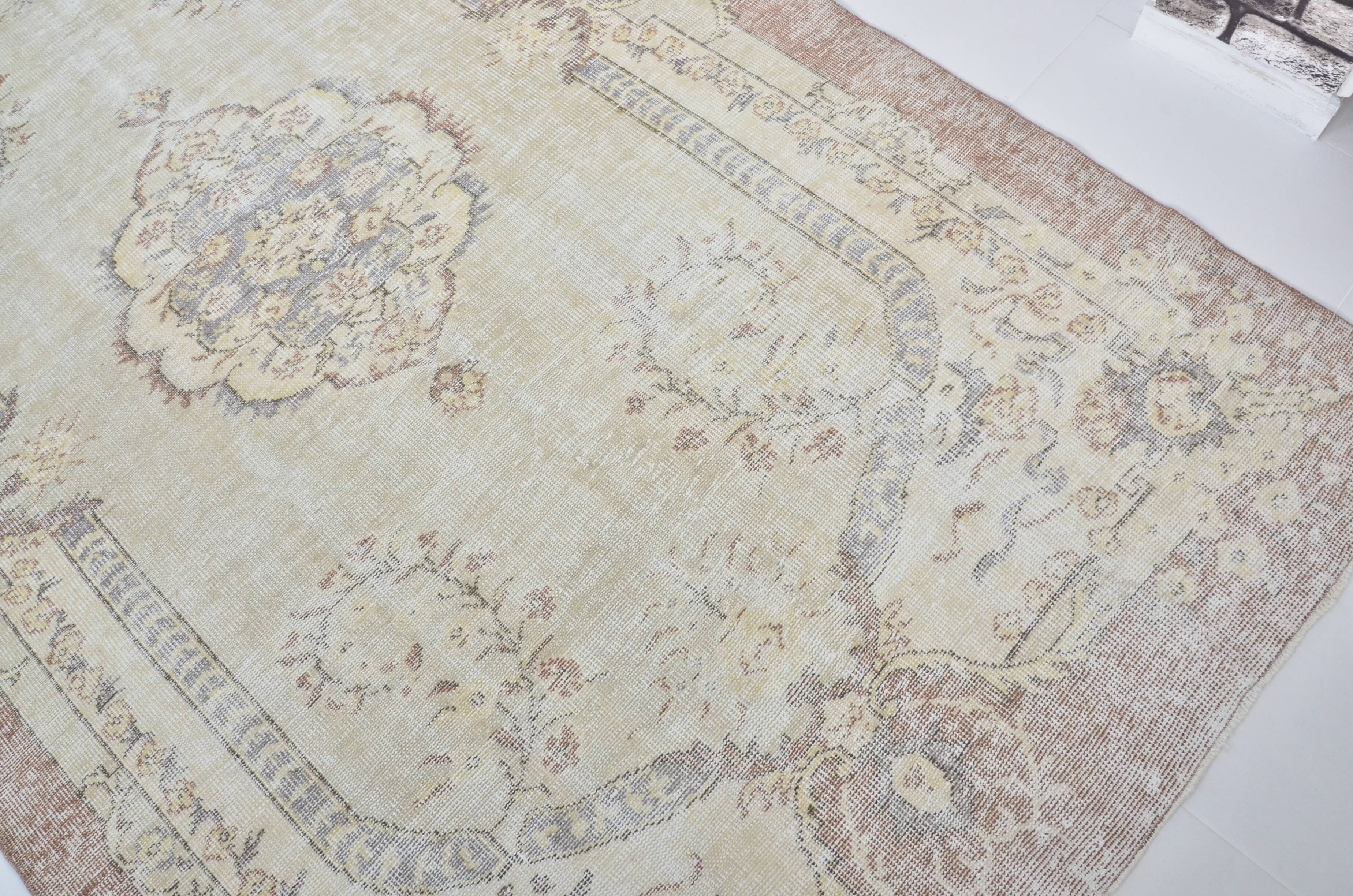 Oushak Handknotted Antique Floor Rug sku 3215