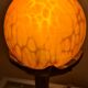 Art deco lamp 1920 to 30 metal patina gold 28x15