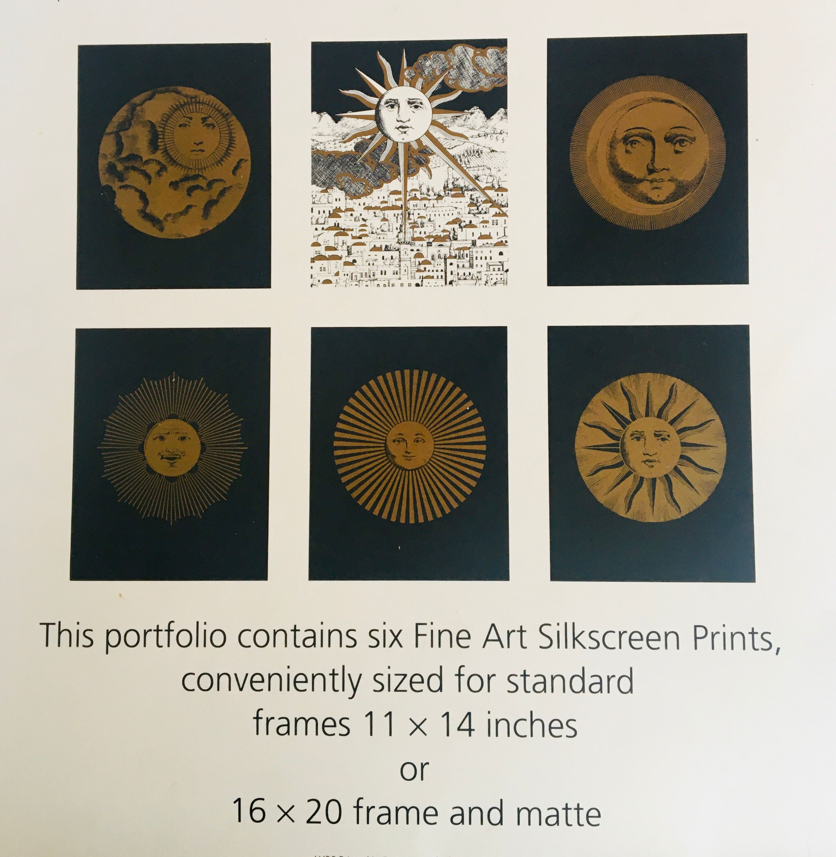 Poster Piero Fornasetti 1993 edition