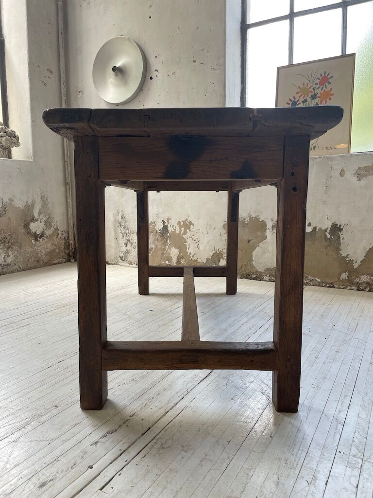 Work farm table established oak