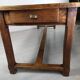 Oak farmhouse table