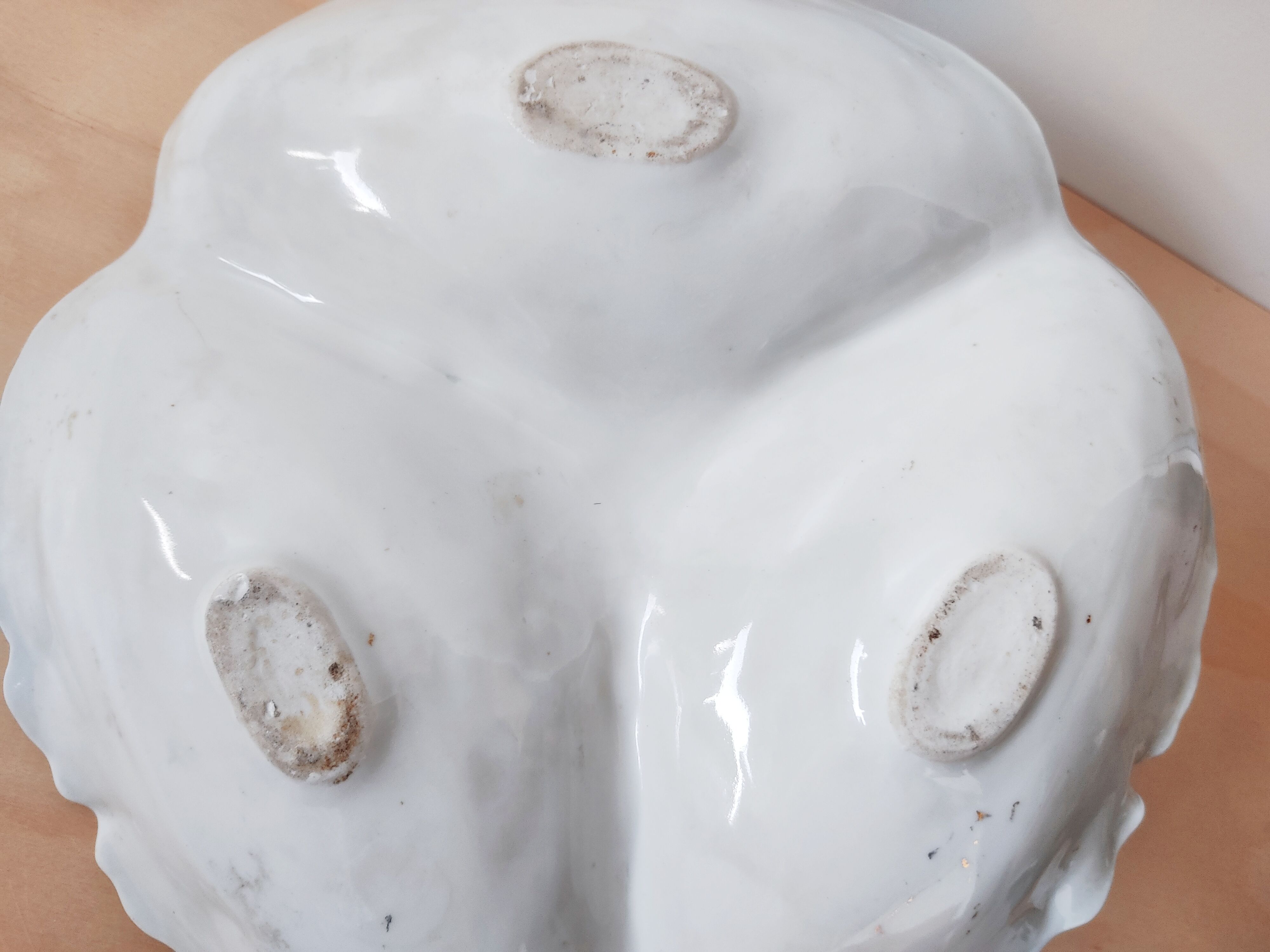 Anseed flower porcelain dish