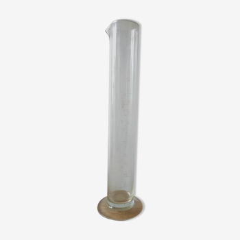 vintage vase graduated test tube