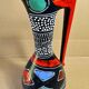 Vase Lamberto Mancnelli from Deruta Italy 50s