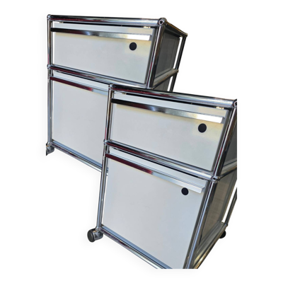 Lot de 2 caissons USM Haller