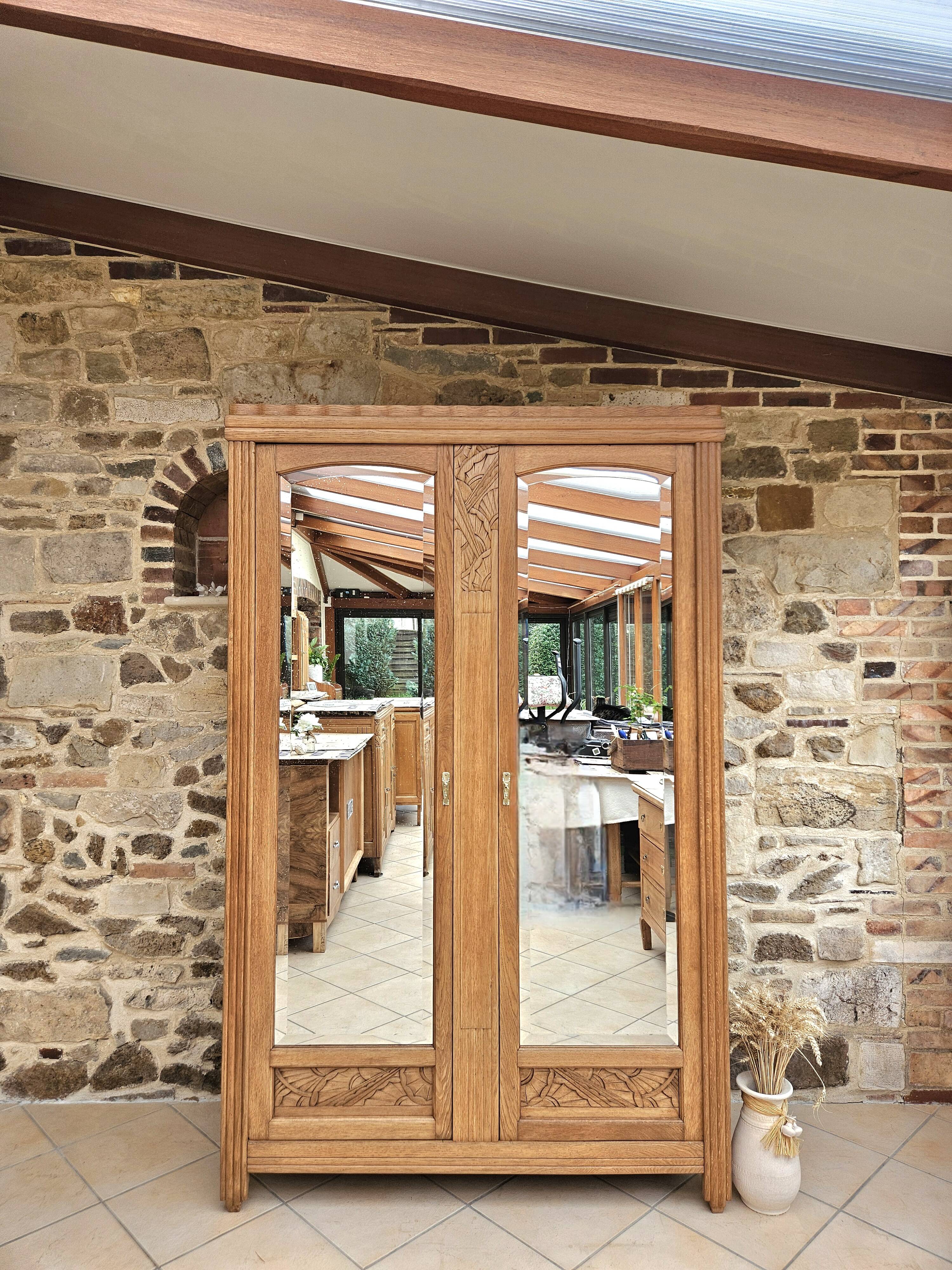 Parisian Art Deco wardrobe