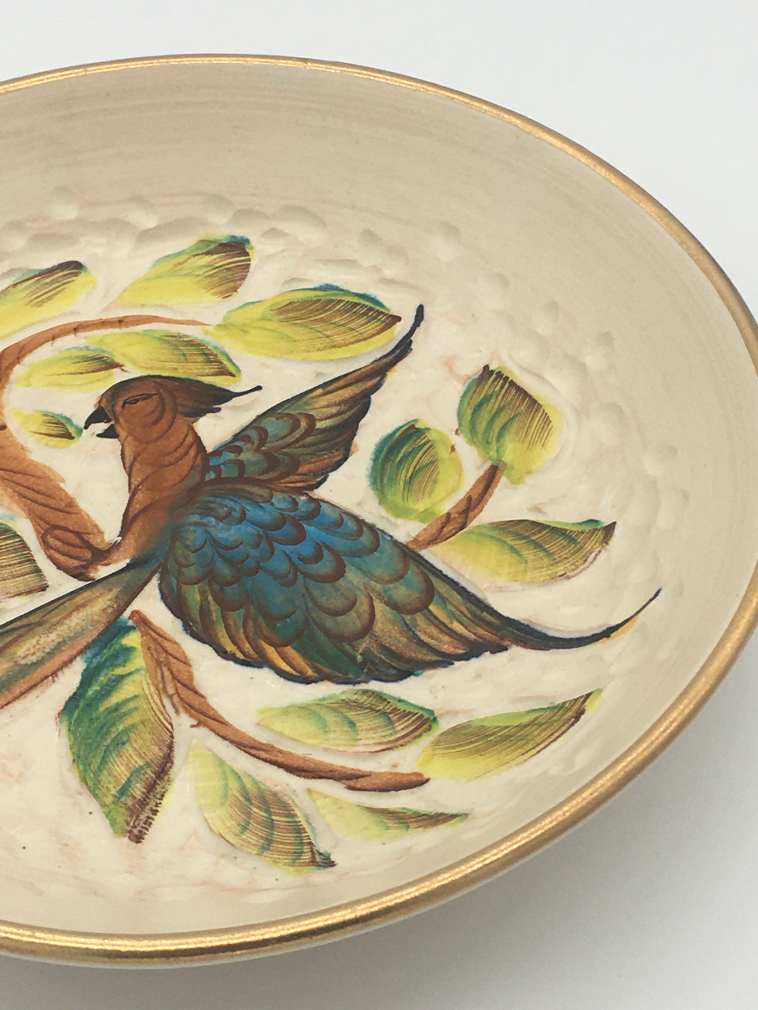 Decorative plate H. Bequet