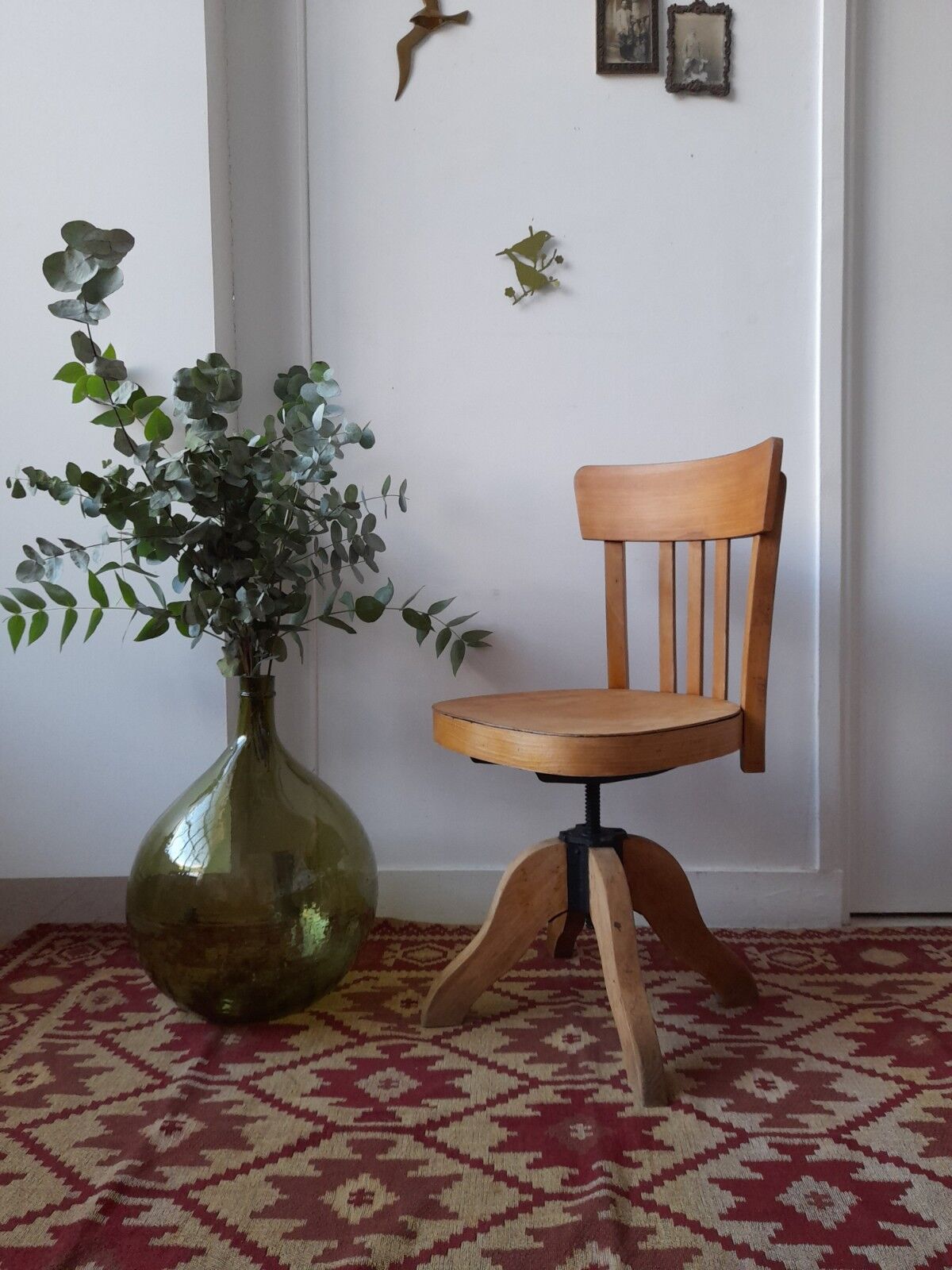 Vintage screw office chair Stella