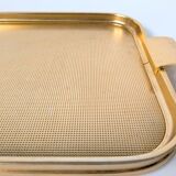 60s Cocktail Trays | Set of 2 | Gold Metal