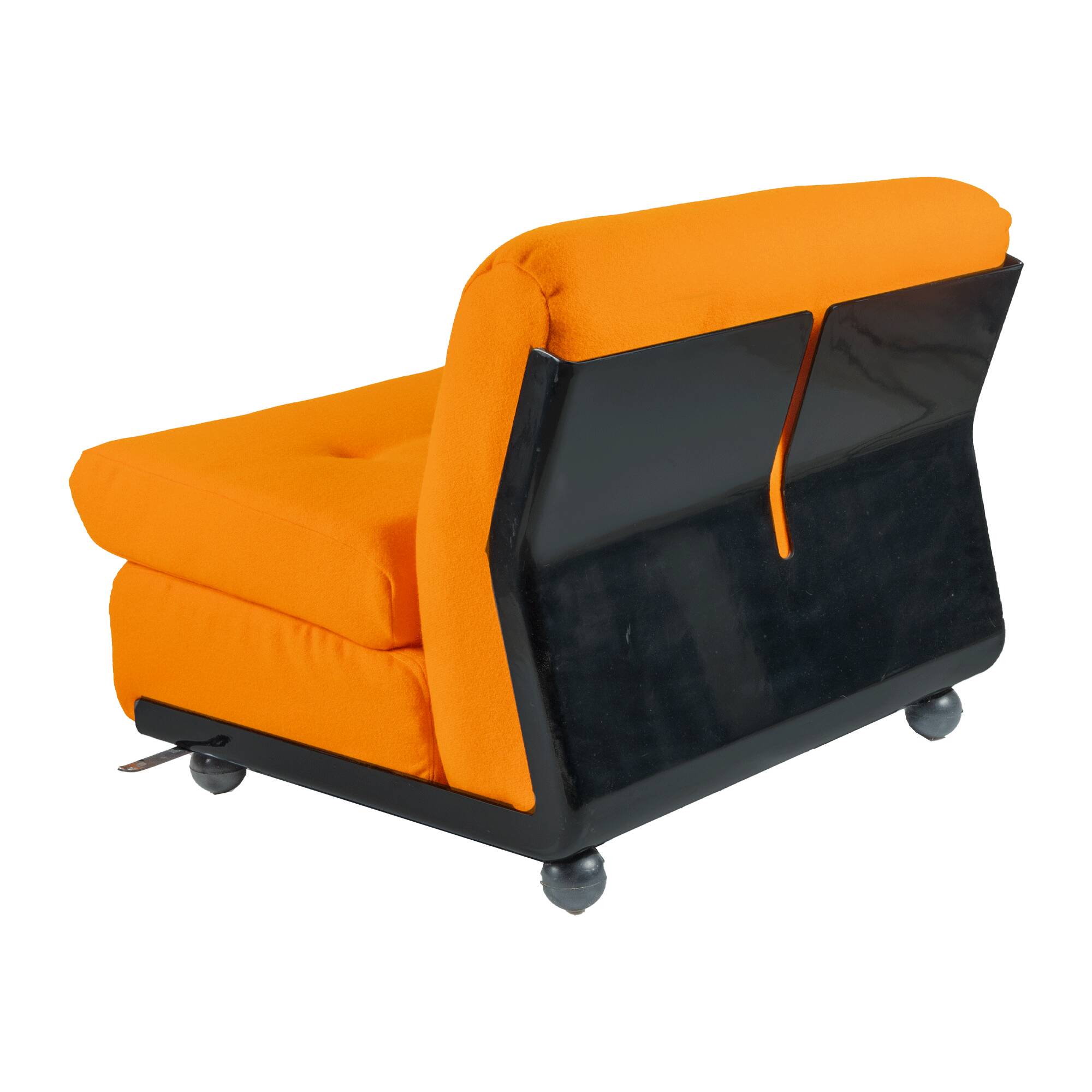 Orange Amanta Sofa by Mario Bellini for B&B Italia