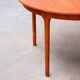 Set Table and 4 built-in chairs Scandinavian vintage 1960