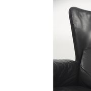 DS-23 leather lounge wing chair by Franz Josef Schulte for De Sede,1980