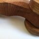 Handmade wooden toy Rabbit to shoot