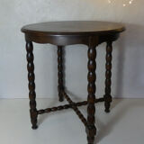 old Breton folk art table