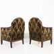 Fauteuils club Art déco 1930