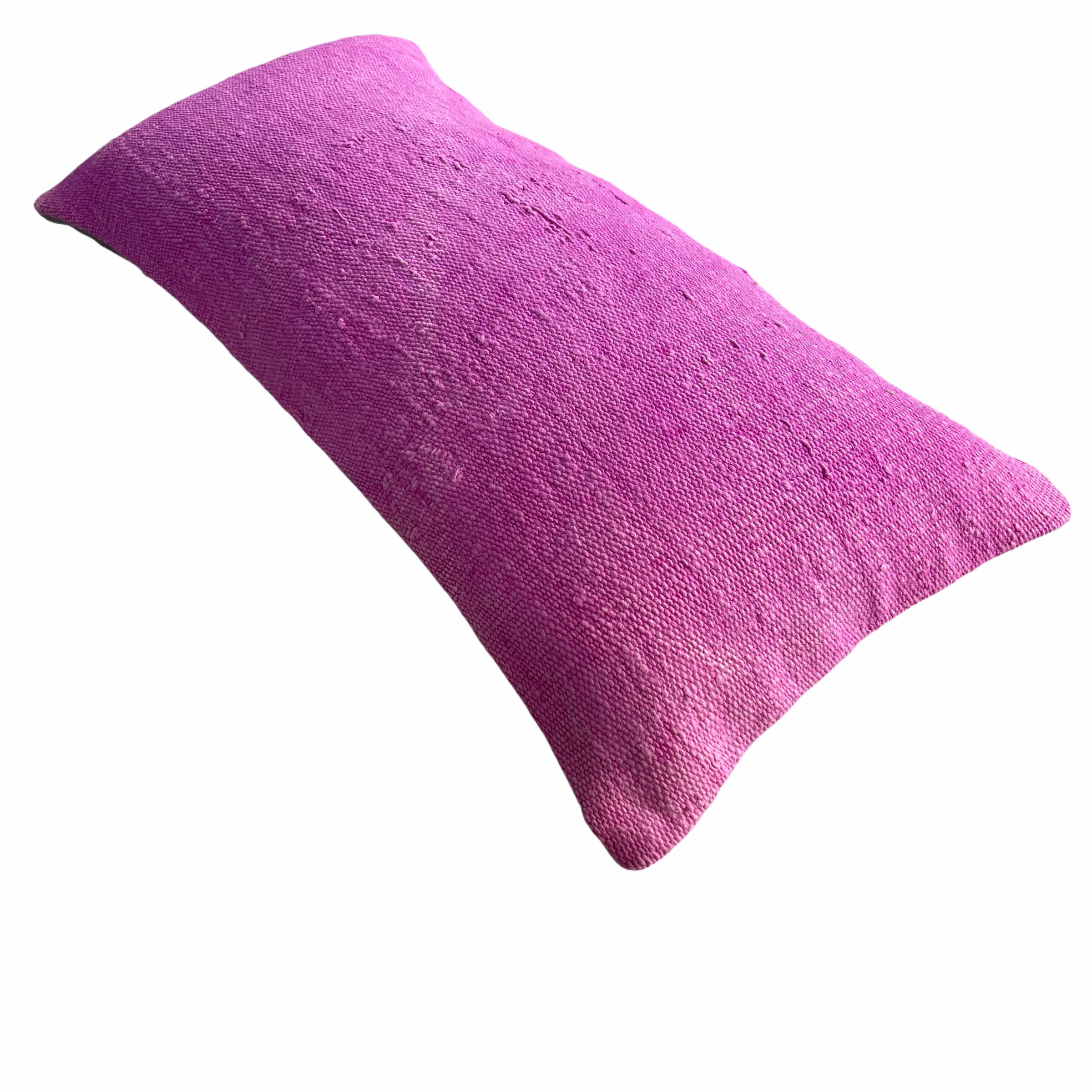 Vintage Turkish Kilim Cushion Cover, 30 x 60 cm