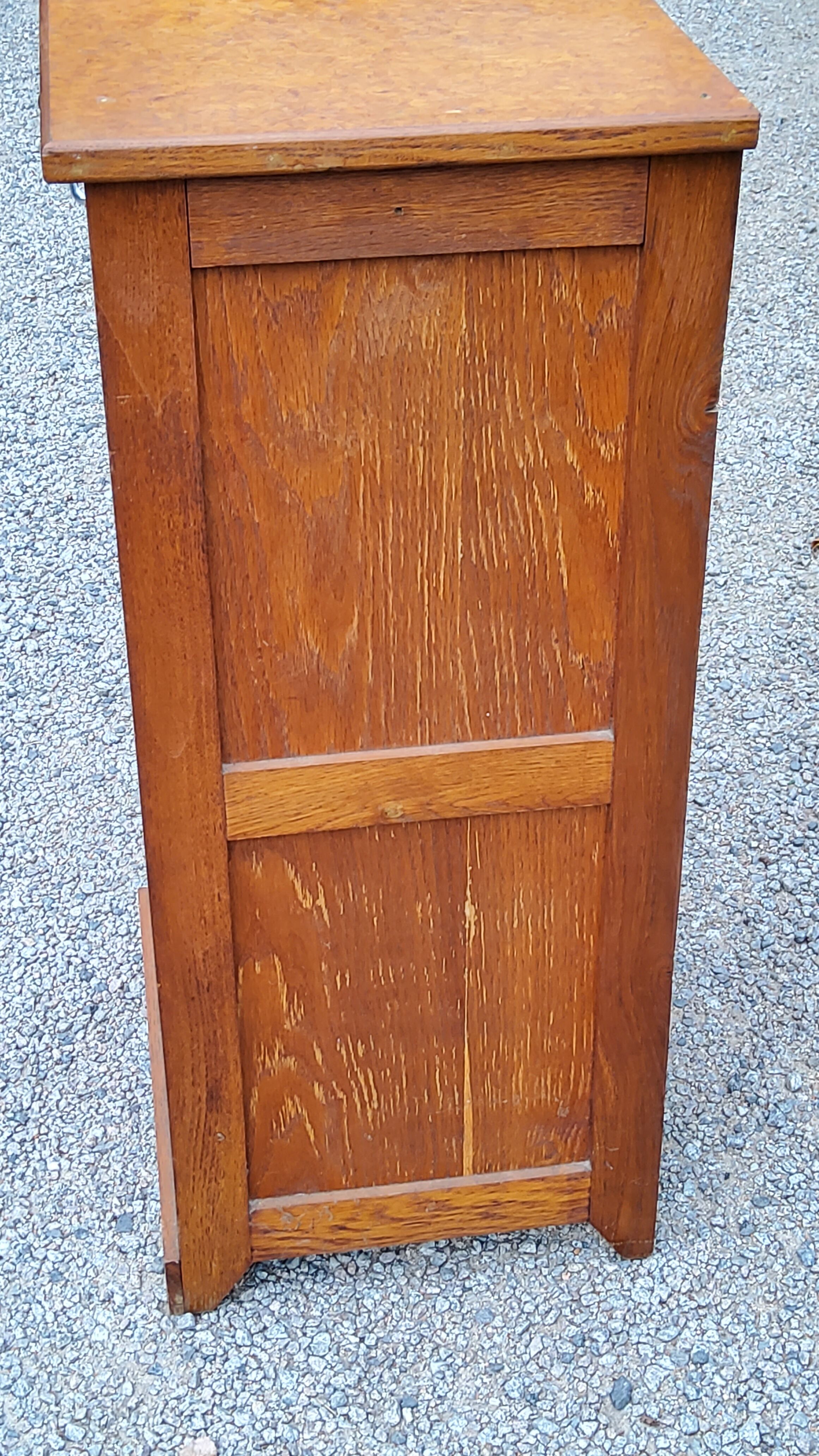 Oak curtain binder from the 50s a.jarnet