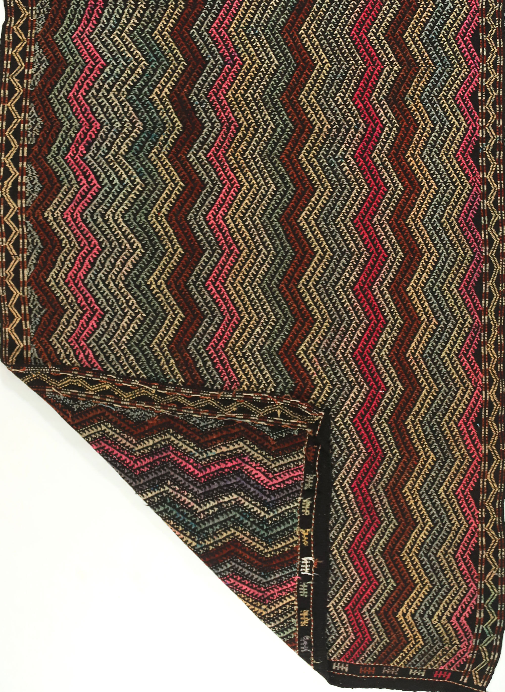 Anatolian handmade kilim rug 285 cm x 173 cm