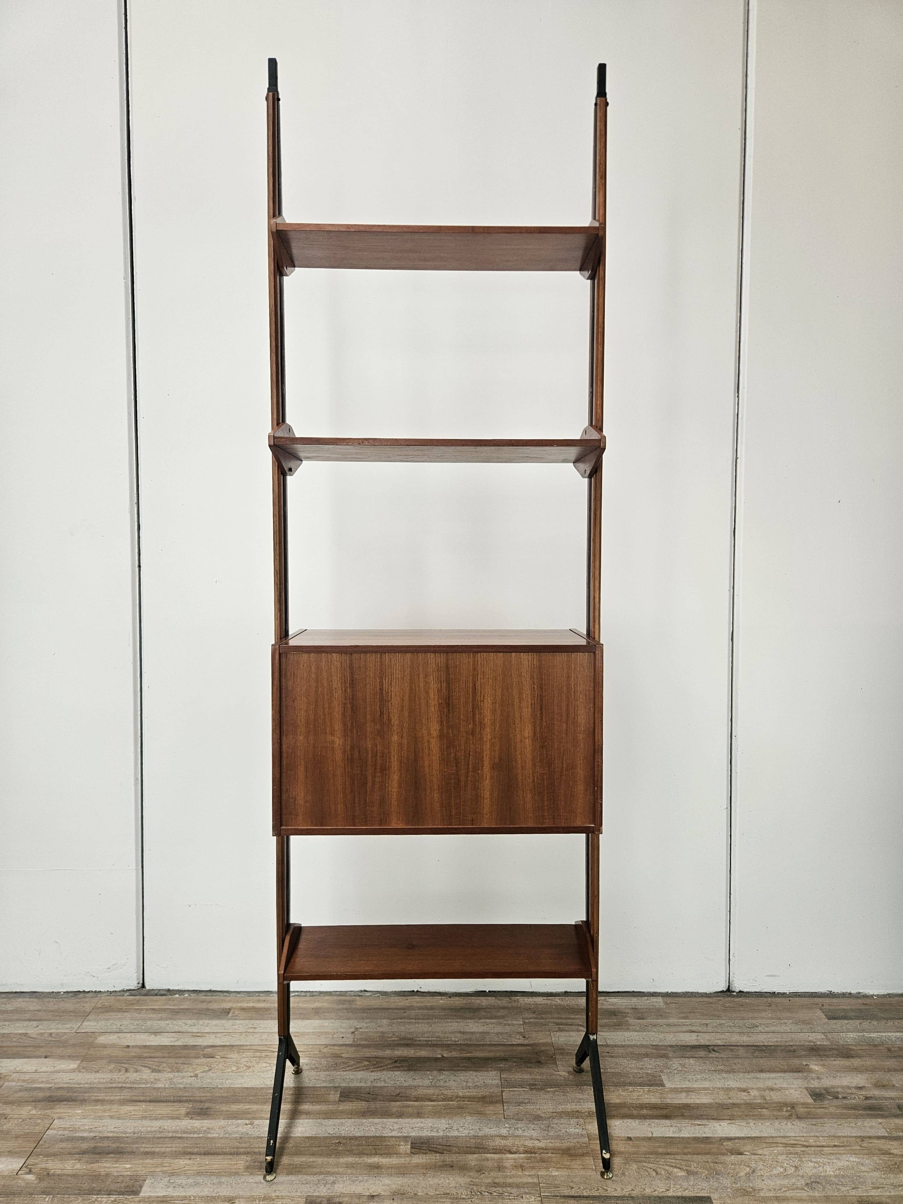 Swedish teak bookcase from the 1960s