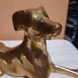 Brass dog