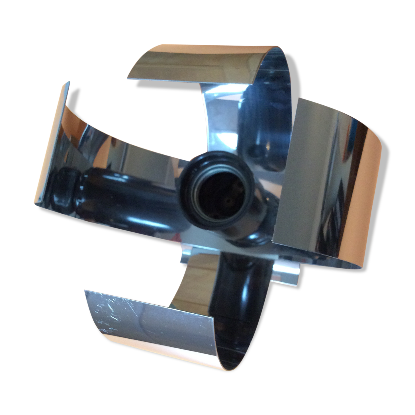 Stainless steel flower wall lamp