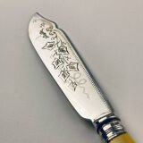 Antique Silver-Plated Fish Knives and Forks for 12 People from Sheffield, England, 1910s, Set of 24