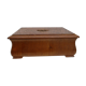 Old wooden storage box
