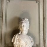 Marie-Antoinette, buste en marbre de Carrare