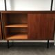 Scandinavian rosewood modular bookcase Pira Mobel system year 60
