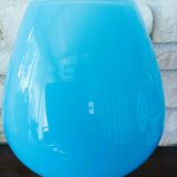 Vase opaline bleue