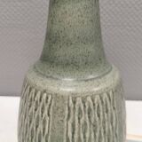 Large and beautiful table lamp in grey-green ceramic by Einar Johansen (EJ) 1970-80s.