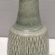 Large and beautiful table lamp in grey-green ceramic by Einar Johansen (EJ) 1970-80s.