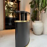 Ensemble bar, tabourets, et meuble des années 80