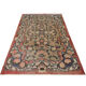 Hand-knotted vintage persian mohajeran area rug 125x215cm