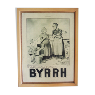 Affiche BYRHH encadrée